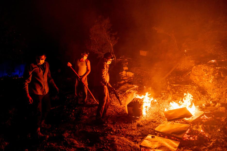 TURKEY-ENVIRONMENT-CLIMATE-WEATHER-WILDFIRE
