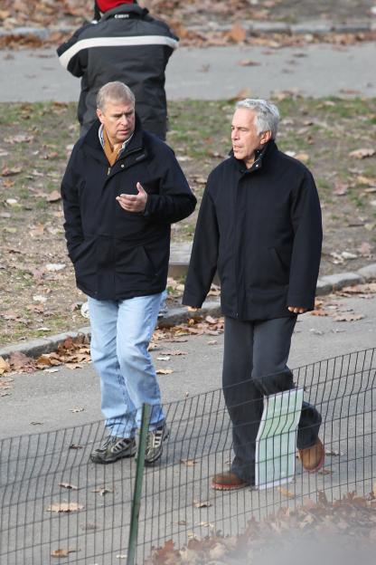 Prince Andrew and Jeffrey Epstein