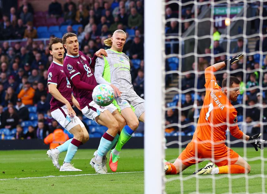 Burnley v Manchester City, Premier League, Football, Turf Moor, Burnley, UK - 22 Apr 2026