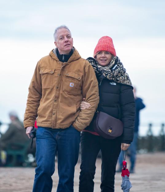 Zoe Ball Spotted Hand-in-Hand with Mystery TV Guru After Year of Secret Dating!