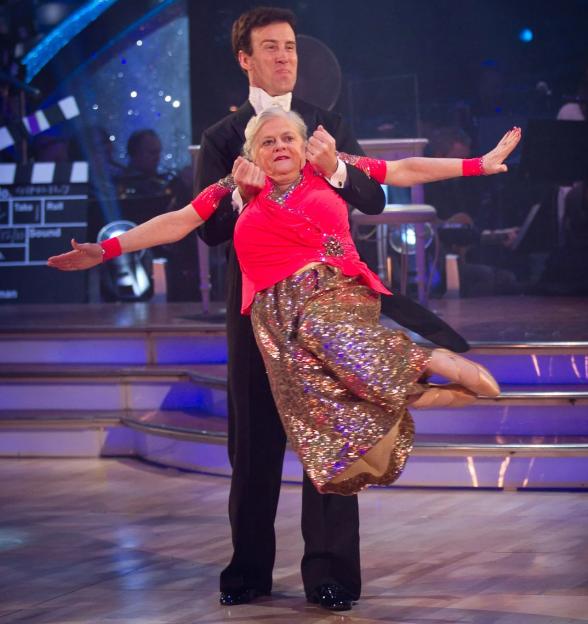 *embargoed* STRICTLY COME DANCING *dress run*