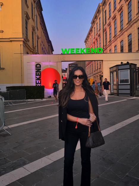 Laura Woods at the Weekend Media Festival