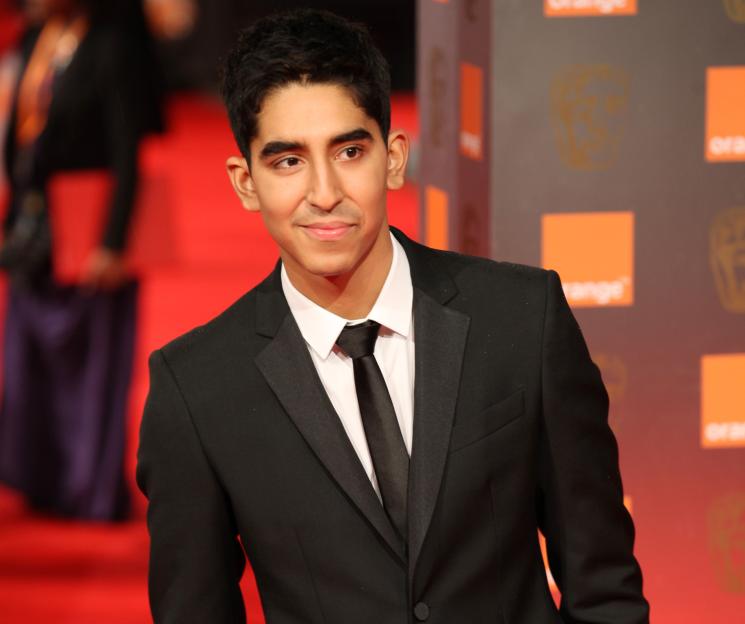 Dev Patel on the red carpet at the Orange British Academy Film Awards.