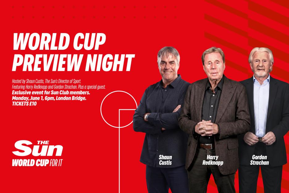 Grab Your £10 Ticket to Sun Sports for an Unforgettable World Cup Preview Night – Free Drink Included!