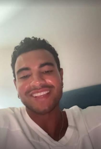 Harrison Solomon smiling.