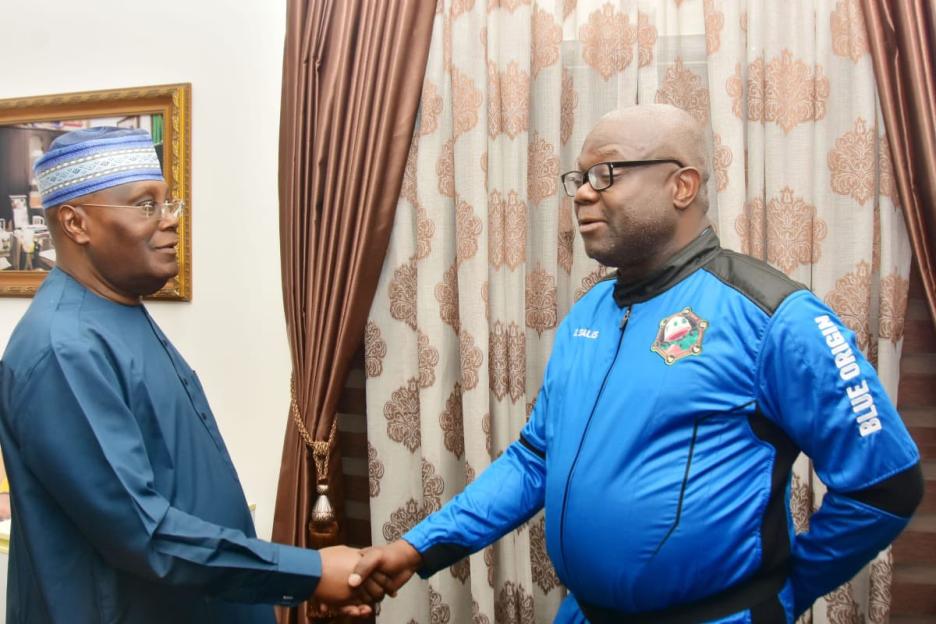 '2027: Former Lagos Gubernatorial Candidate Salis Holds Meeting with Atiku'