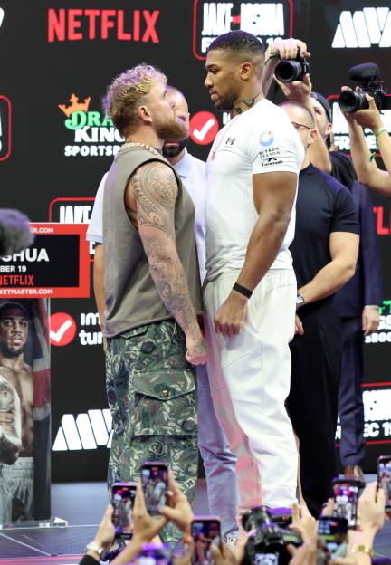 Jake Paul responds to Anthony Joshua fight cancellation claim in x-rated rant at rival