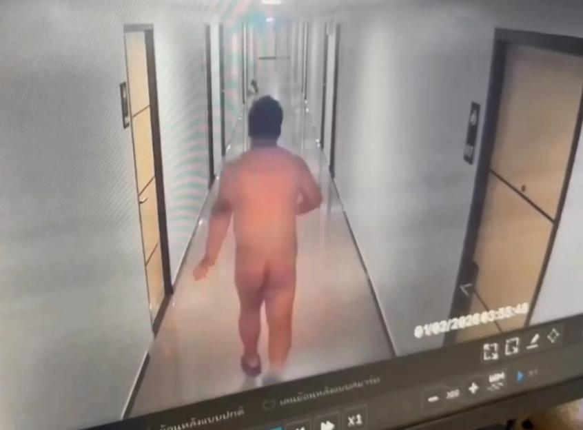 Tourist's Shocking Escape: Naked and Crying for Help After Being Robbed by 'Ladyboy' in Hotel Corridor