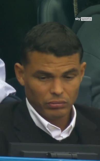 Chelsea Icon Thiago Silva Can't Hide His Frustration in Stands as Blues Struggle – Fans Express Sympathy