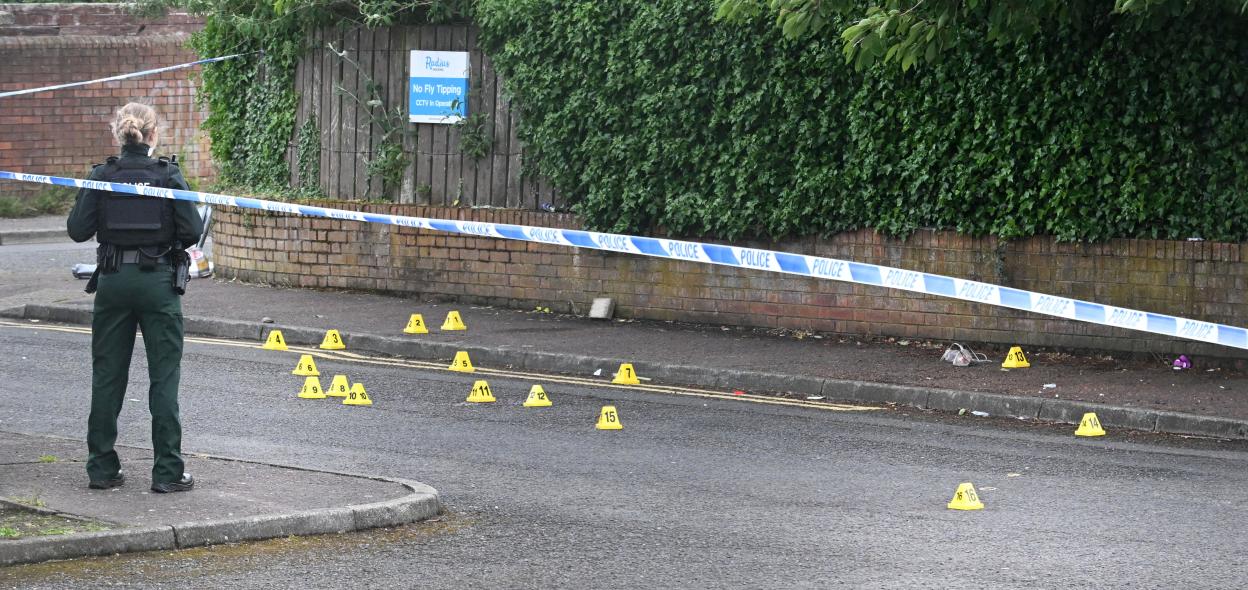 Police Attend Horror Stabbing Attack Scene In North Belfast - 09 June 2026