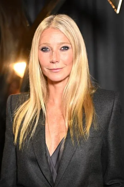 Gwyneth Paltrow attending the Saint Laurent Womenswear Spring-Summer 2025 show.