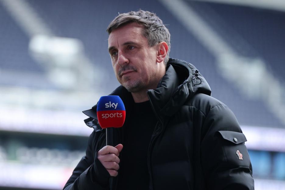 ‘The only doubt’ – Gary Neville makes surprise top five prediction after Man Utd and Liverpool win as Chelsea cut adrift