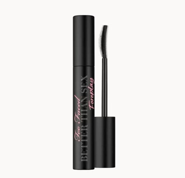 Too Faced Better Than Sex Foreplay mascara.