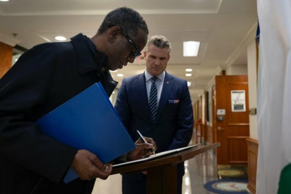 'US Secretary of War Pete Hegseth Meets with Nuhu Ribadu Amid Allegations of Christian Genocide'