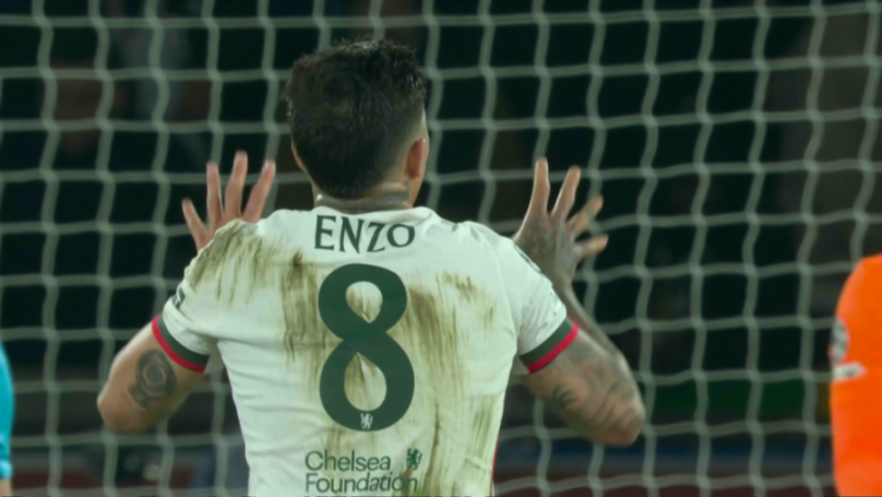 'Enzo Fernandez Rages at Filip Jorgensen After Chelsea's Nightmare Performance Against PSG'