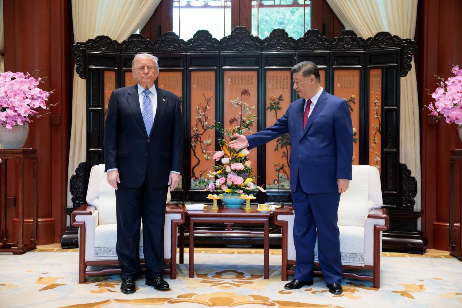 U.S. President Trump visits China