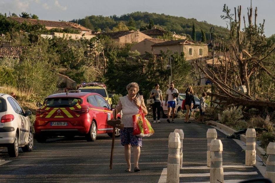 FRANCE-WEATHER-TORNADO