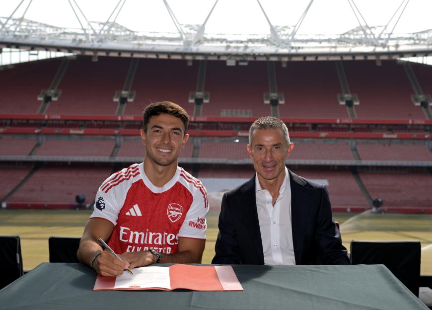 Arsenal Unveil New Signing Martin Zubimendi