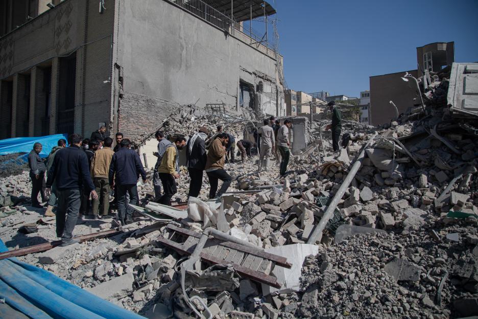 Continued Exchange of Strikes Between Iran, Israel-U.S. in the Middle East, Tehran - 03 Mar 2026