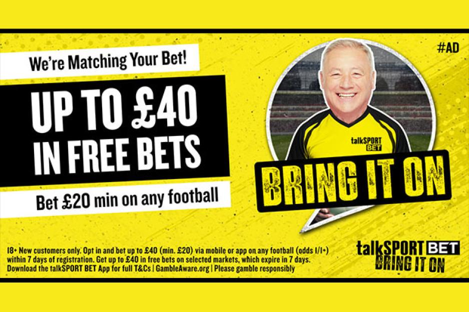 Score £40 in Free Football Bets with talkSPORT BET for the 2026 World Cup!
