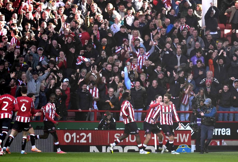 Sheffield United v Sheffield Wednesday - Sky Bet Championship - Bramall Lane