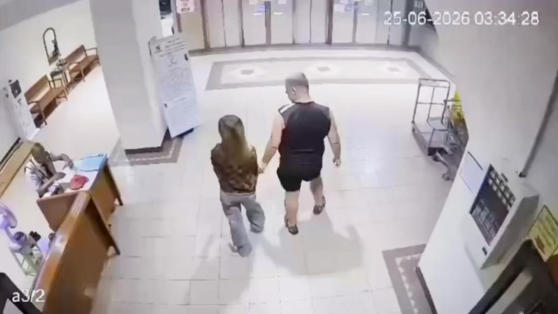 Chilling CCTV shows Aussie tourist 'carrying suitcase with dead Thai girl, 17, stuffed inside'