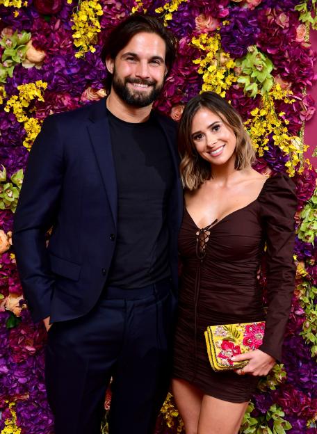 Jamie Jewitt and Camilla Thurlow attending the Crazy Rich Asians Premiere.