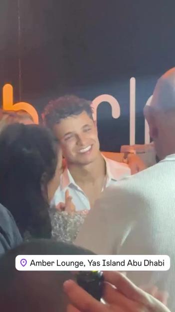 Lando Norris Rocks Sweet Caroline at Epic F1 Afterparty with Model Girlfriend Magui Corceiro and Celebrity Guests!