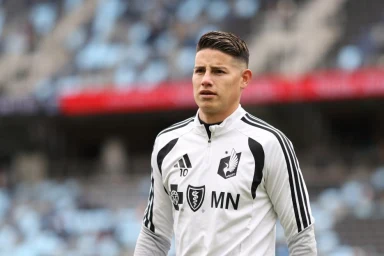 James Rodriguez, 35, signs for eighth club in six years after spending World Cup unemployed
