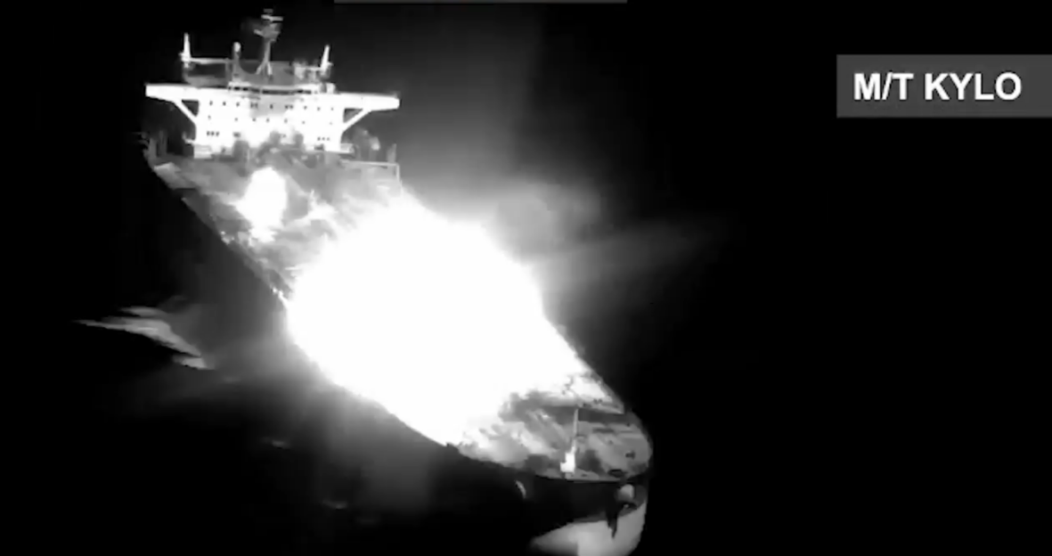 US Strikes Three Iranian Oil Tankers in Response to Ballistic Missile Threats Against Navy Warships
