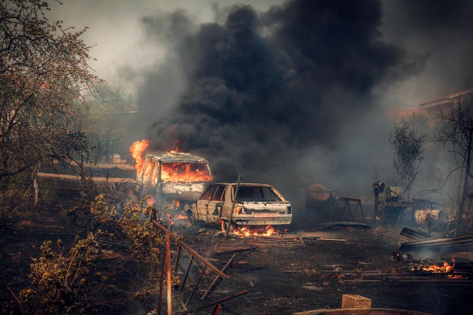 SPAIN-WILDFIRE-EMERGENCY-CLIMATE