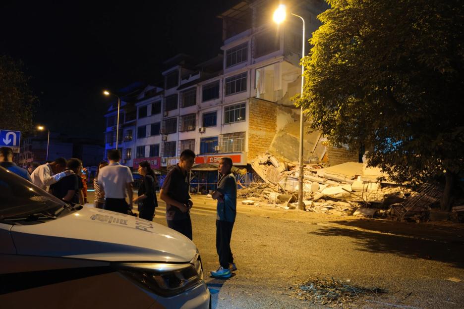 Deadly 5.2 Magnitude Earthquake Strikes China, Triggering Evacuations and Building Collapses