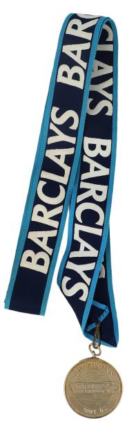 John Terry's 2004-05 Premier League winner's medal.