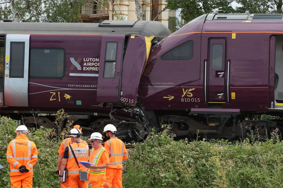 Bedford South train crash
