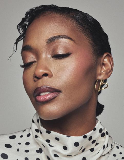 Nafessa Williams on Harper's Bazaar UK Digital Cover.