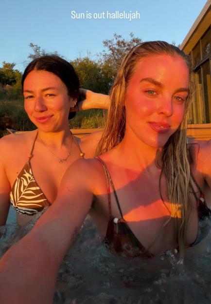 Keely Hodgkinson Dazzles in Bikini During Hot Tub Relaxation After Showcasing Her Amazing Figure in Training Photos