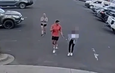 Chilling moment ‘killer’ cop, 31, shops with friend ‘with bodies of ex & new boyfriend under blue tarp in back of car’