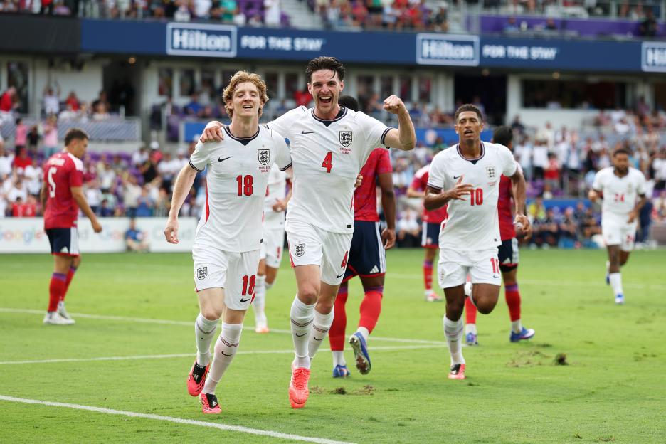England Player Ratings: Anthony Gordon Shines with Barcelona Transfer Motivation, While Noni Madueke Struggles to Find His Footing
