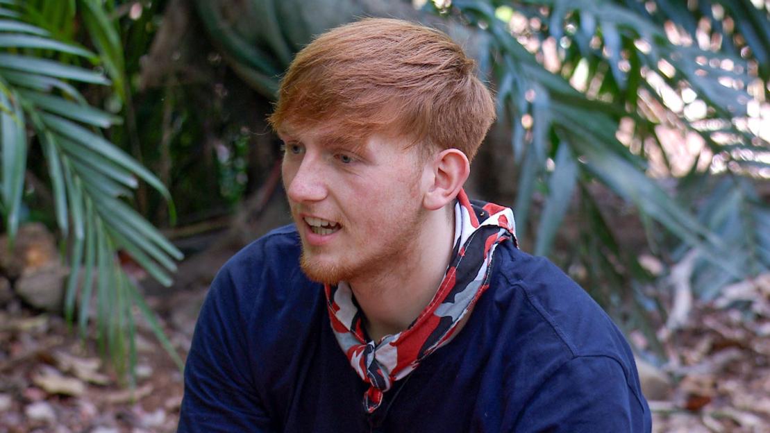 Angry Ginge from "I'm a Celebrity... Get Me Out of Here!"
