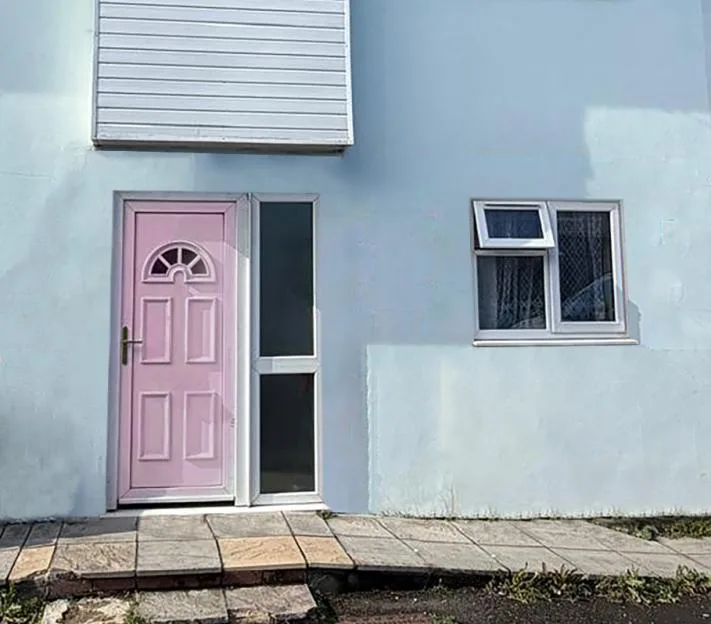 The HMO home that migrant Mohammed Abbas was staying in.