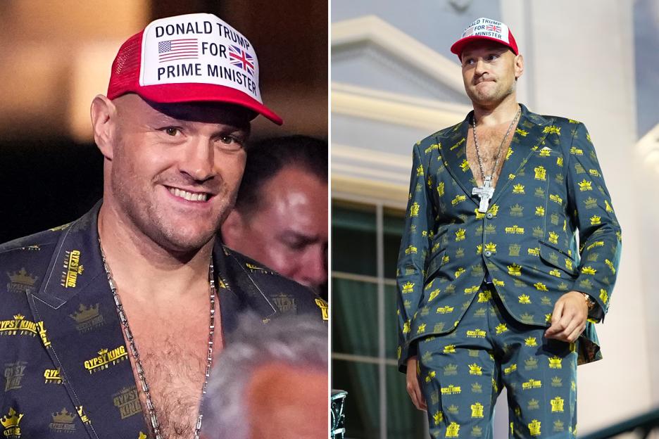 Tyson Fury Reunites with Donald Trump During His First US Visit in Nearly Five Years for UFC White House Event