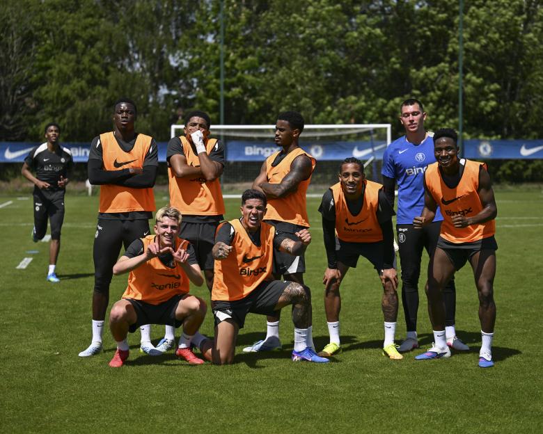 Chelsea Training Session and Press Conference