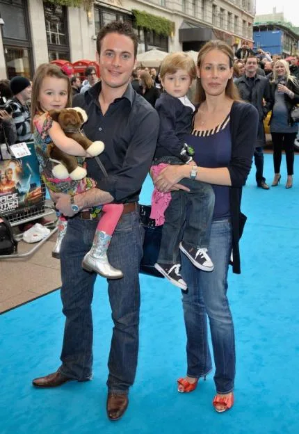 Gary Lucy, his wife India, daughter Natasha, and her friend Sonny attend "Race To Witch Mountain" film premiere.