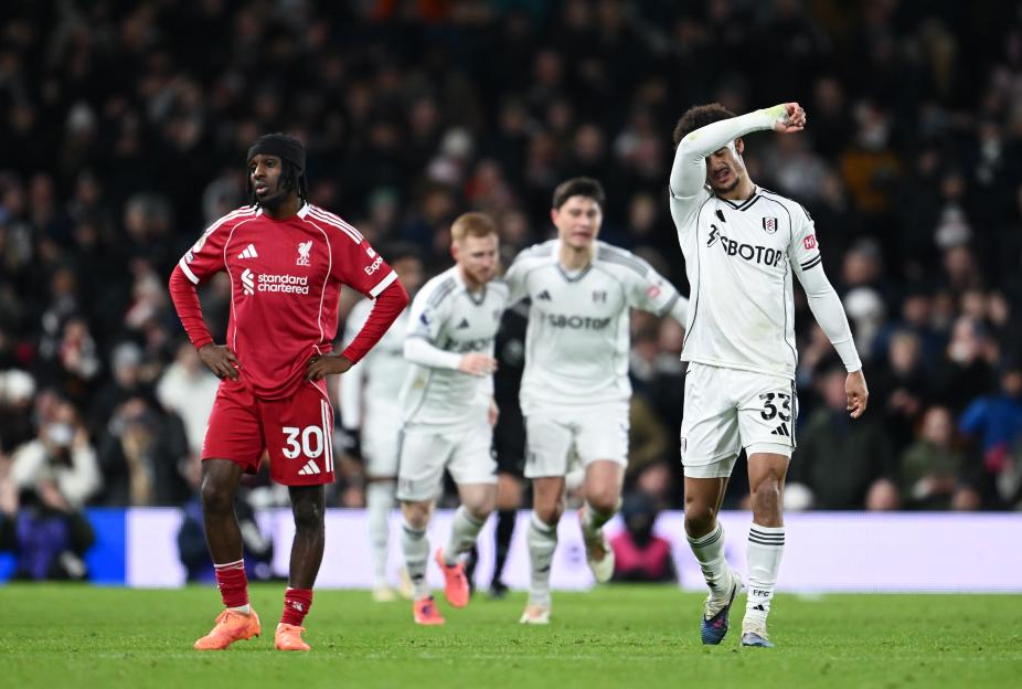 Liverpool v Fulham, Premier League, Football, Craven Cottage, London, UK - 04 Jan 2026