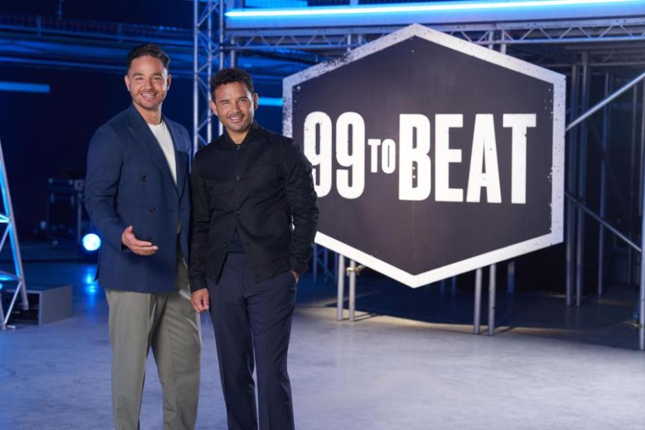Ryan Thomas and Adam Thomas from the new ITV show 99 To Beat.