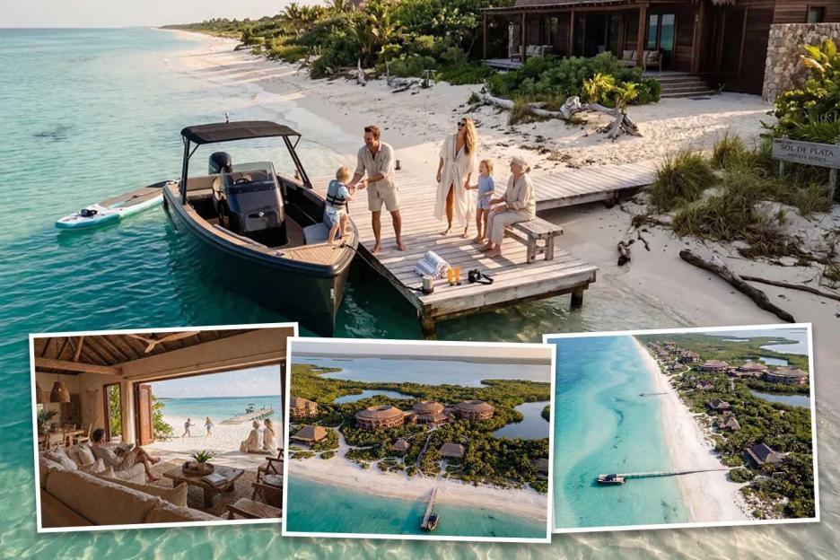 Own a Slice of Paradise: Luxury Private Estate and Future Billionaire's Retreat with Turtles, Dolphins, and Flamingos for £87 Million!