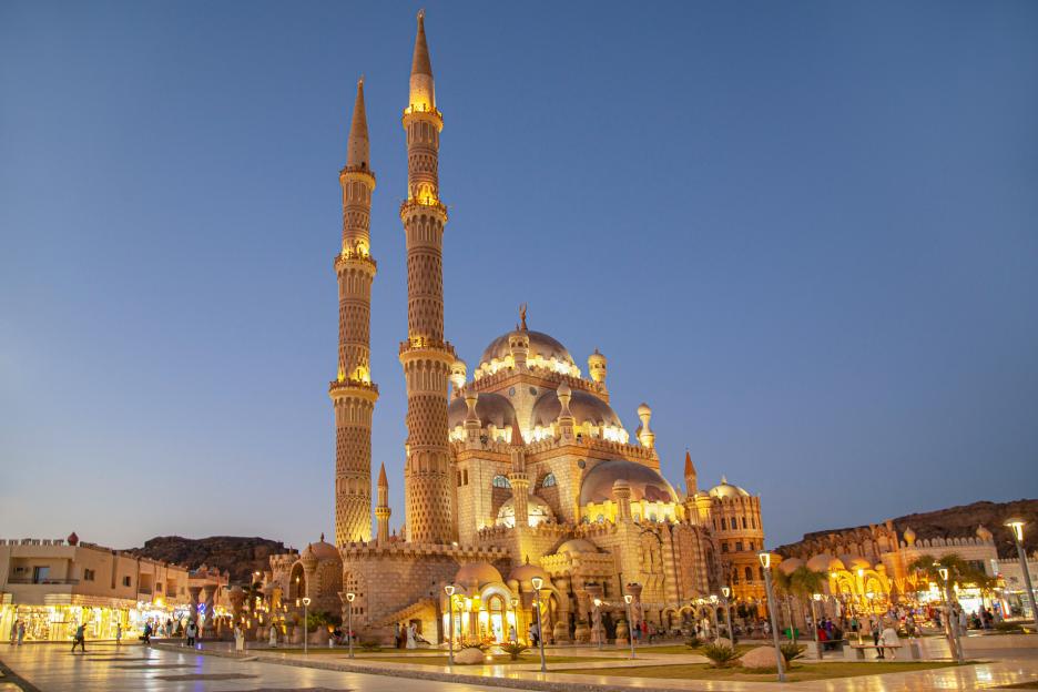 Al Sahaba Mosque, (El Mustafa Mosque) in Sharm El Sheikh, Egypt