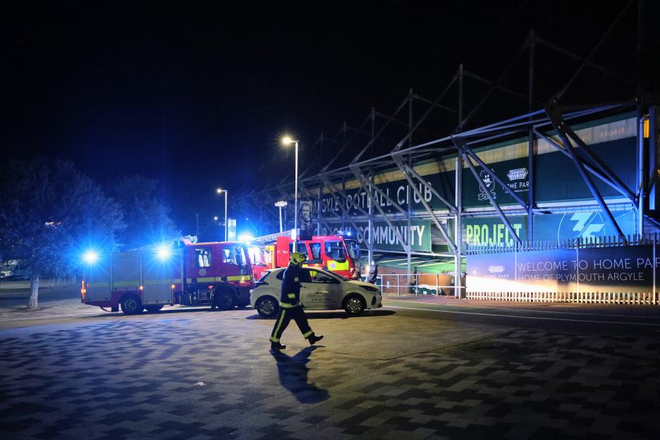 Flames Erupt at EFL Stadium, Just Days After Local Rivals Face Similar Blaze