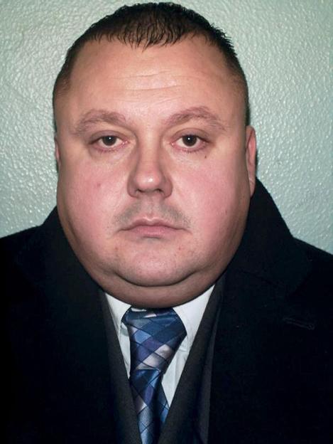 A mugshot of serial killer Levi Bellfield.
