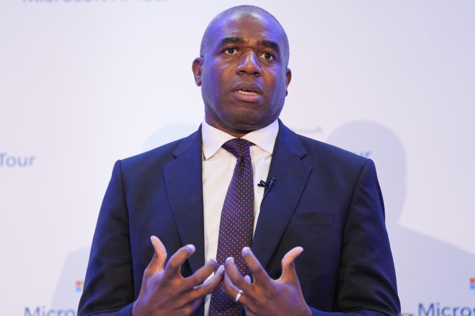 Justice Secretary David Lammy speech